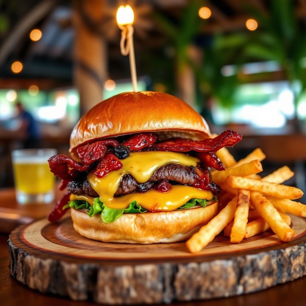 Tropical Pub BBQ Burger